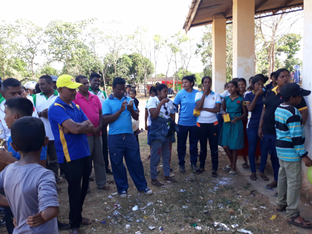 Highlights of the friendly cricket match held on 03.08.2019 with the participation of Galenbindunuwewa Divisional Secretariat Officers